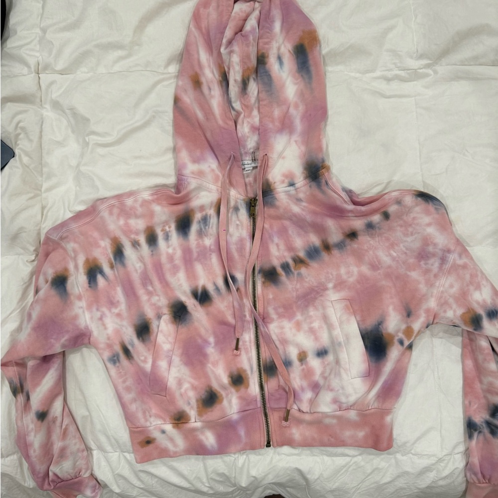 Young Fabulous & Broke Pink Tie-Dye Hoodie
